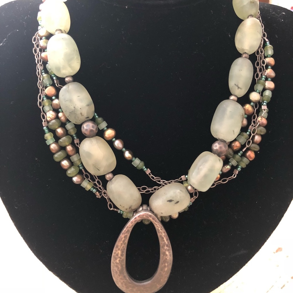 Layered Silpada necklaces